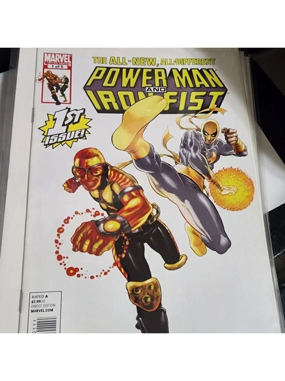 Pre Owned The All New All Different Power Man & Iron Fist Comic Book 1st Issue